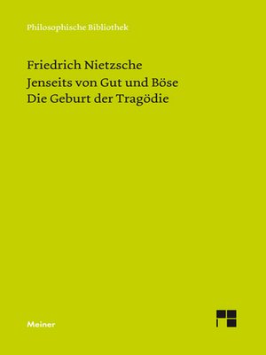 cover image of Jenseits von Gut und Böse. Die Geburt der Tragödie